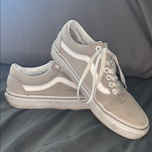 Light Grey Old Skool Vans